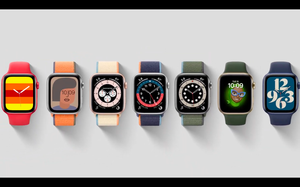 Apple Watch Series 6 Colours and Bands