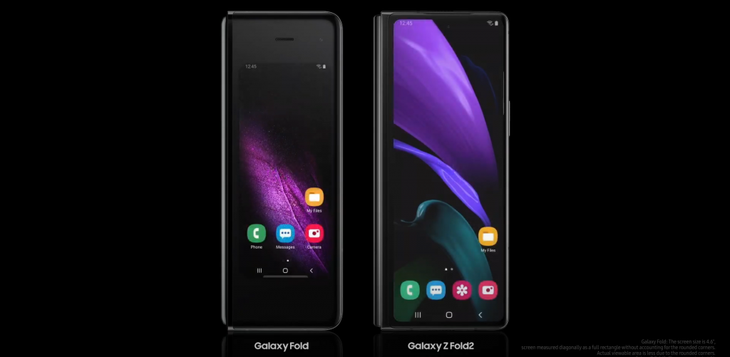 Samsung Galaxy Z Fold 2 5G VS Galaxy Fold | Inner Display 