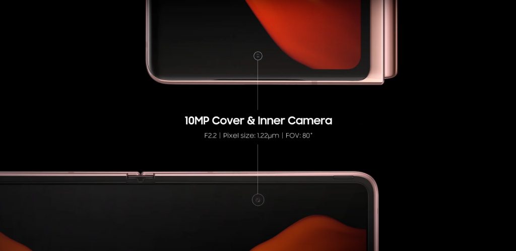 Samsung Galaxy Z Fold 2 Selfie/Front Camera
