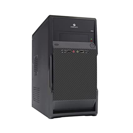Zebronics zeb-122R Serenity CPU Cabinet (Black)  | Gaming PC under 15000