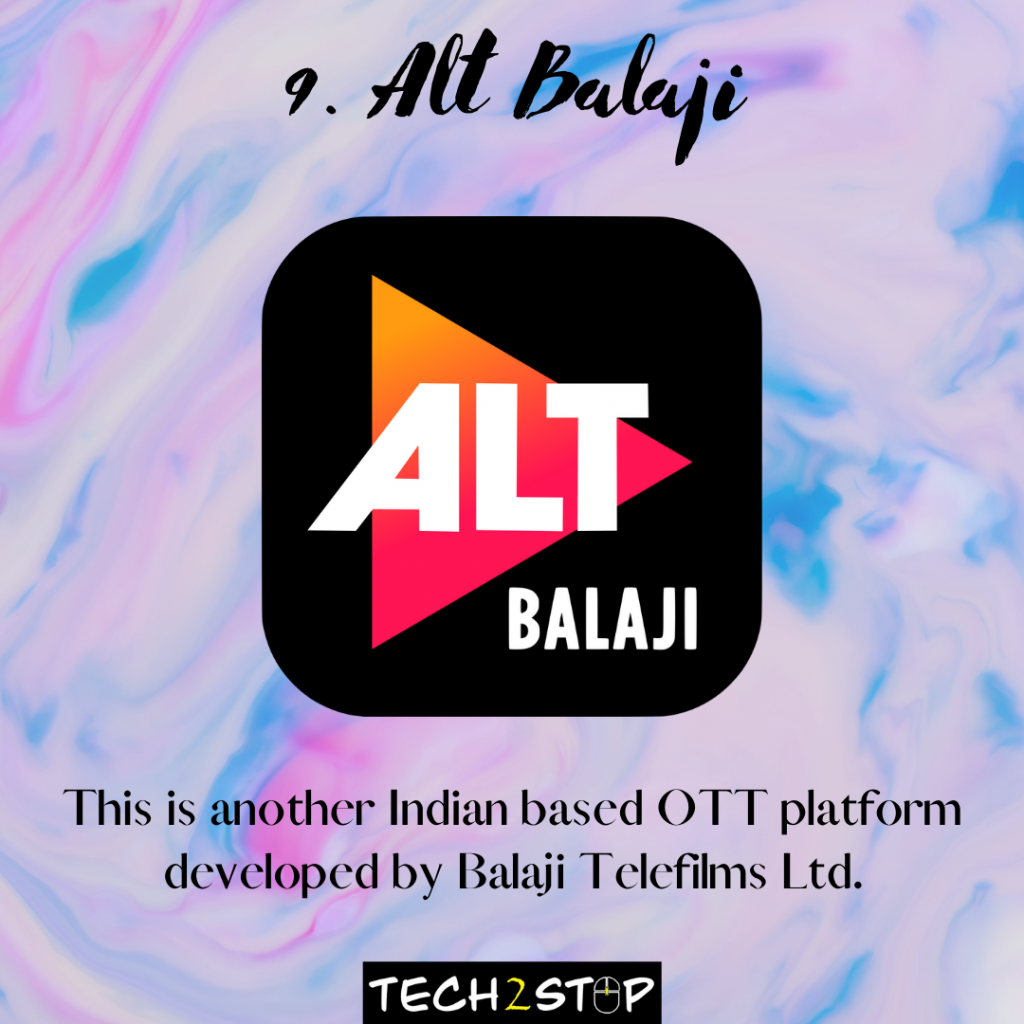 Alt Balaji, Best OTT Apps