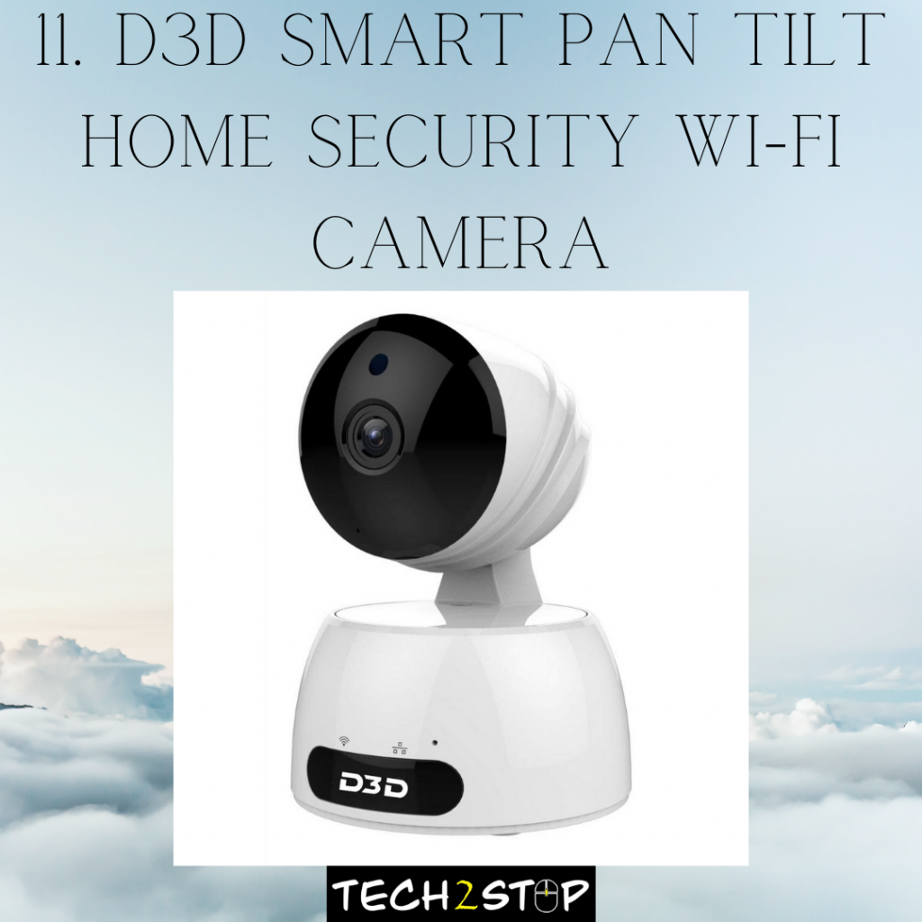 D3D Smart Pan Tilt Home Security Wi-Fi Camera  | CCTV Cameras
