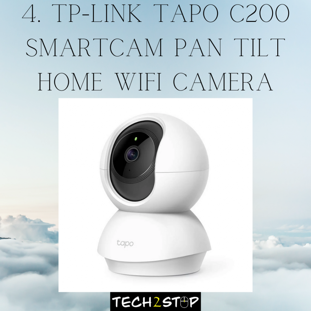 TP-Link Tapo C200 Smartcam Pan Tilt Home WiFi Camera  | CCTV Cameras
