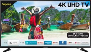 Samsung Super 6 108cm (43 inch) Ultra HD (4k) LED Smart TV