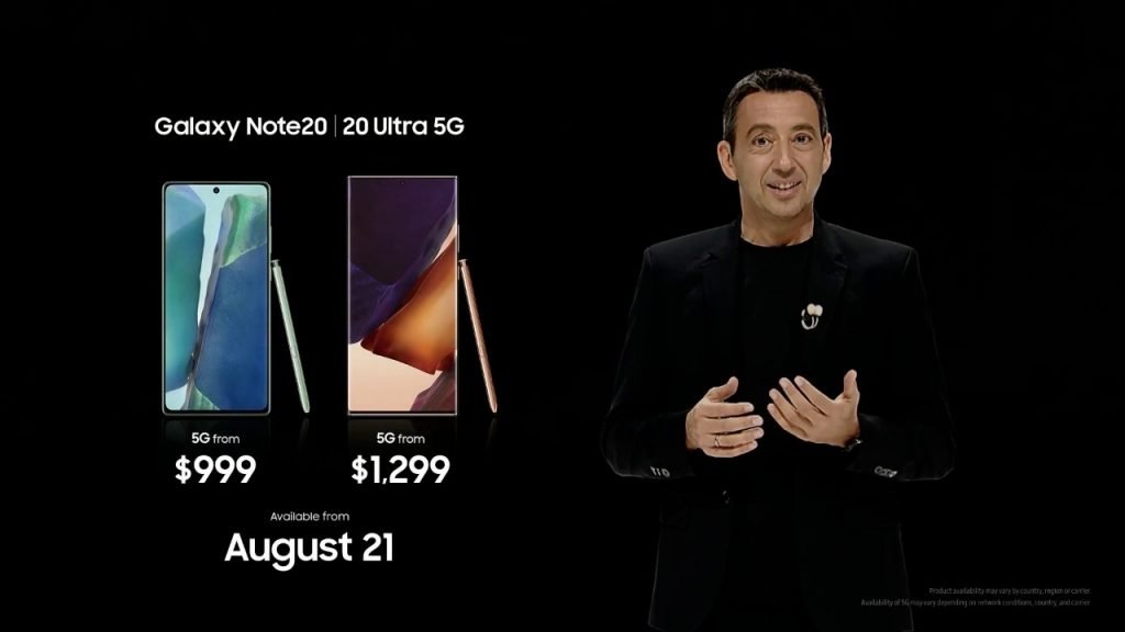 Note 20 Series Pricing