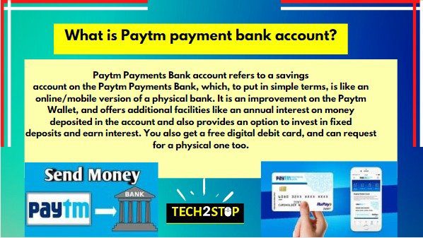 What is Paytm payment bank account?