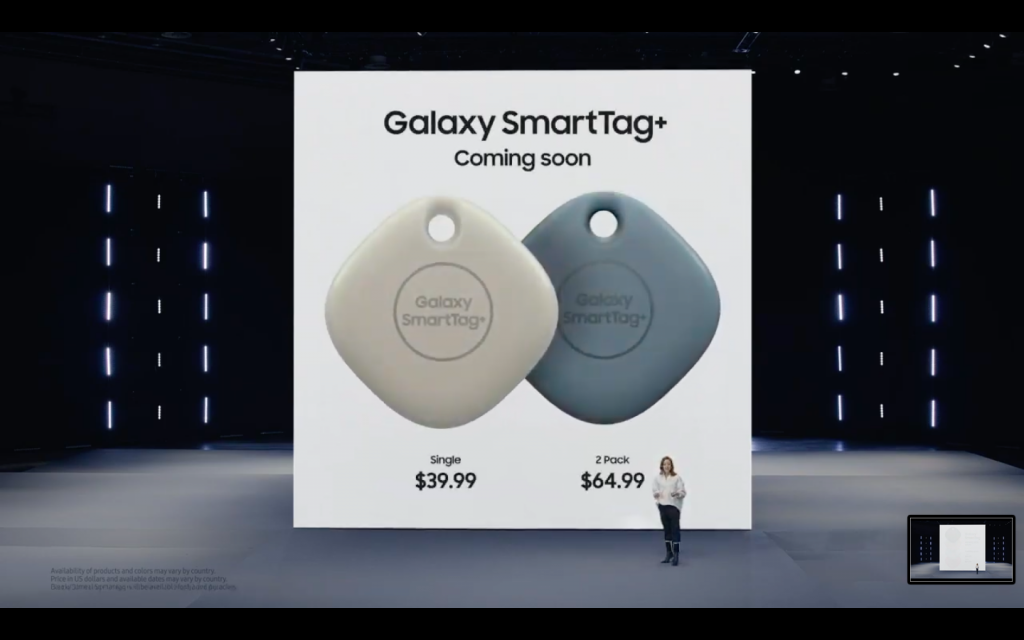 Galaxy Smart tags