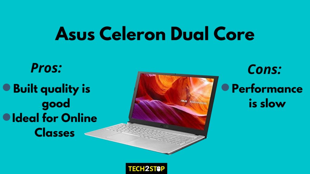 Asus X543MA-GQ1015T Celeron Dual Core | Best Laptops to Buy in India under 20000