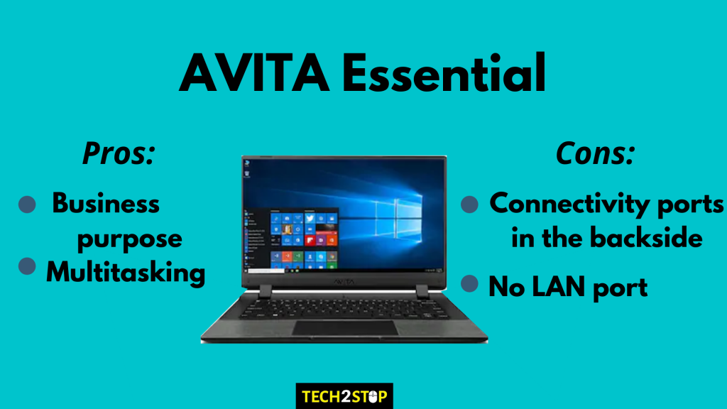 AVITA Essential | Best Laptops to Buy in India under 20000