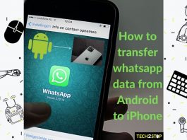 How to transfer WhatsApp data from Android to iPhone