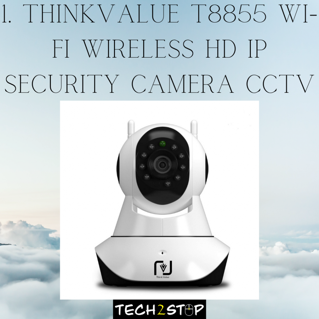 ThinkValue T8855 Wi-Fi Wireless HD IP Security Camera CCTV | CCTV Cameras