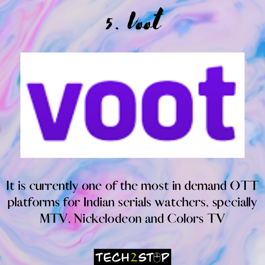 Voot, Best OTT Apps