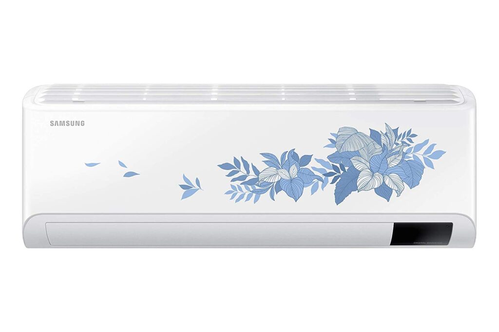  SAMSUNG SPLIT AC WITH FLORAL PATTERN