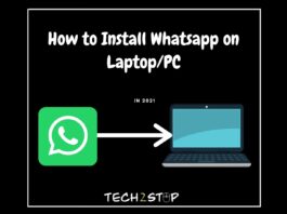 How to Install WhatsApp on Laptop/PC in 2021