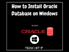 How to install Oracle Database on Windows