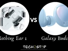 Nothing Ear 1 vs Galaxy Buds Plus